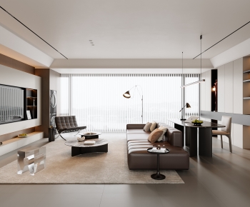 Modern A Living Room-ID:136229992