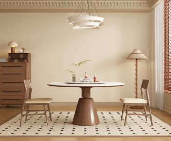 French Style Dining Table And Chairs-ID:920645956