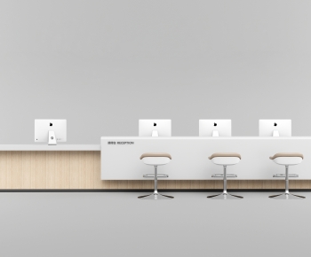 Modern Reception Desk-ID:849118959