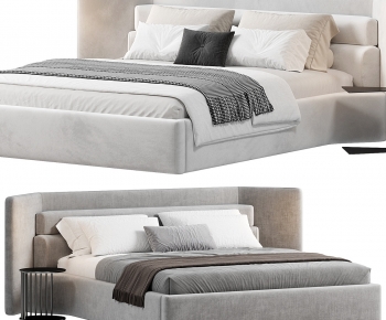 Modern Double Bed-ID:364514115