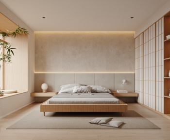 Japanese Style Bedroom-ID:321340679