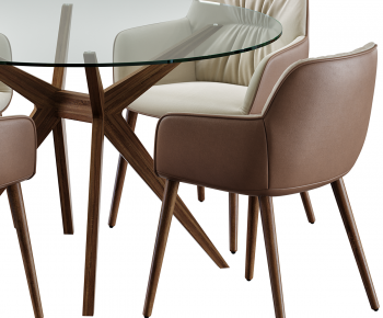 Modern Dining Table And Chairs-ID:360719926