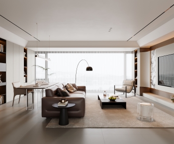 Modern A Living Room-ID:810414081