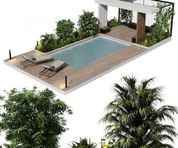 Modern Swimming Pool-ID:754832037