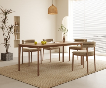 Modern Dining Table And Chairs-ID:738081936