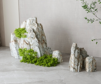 New Chinese Style Rockery Waterscape-ID:710922965