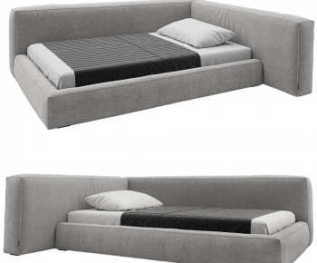 Modern Single Bed-ID:984502089