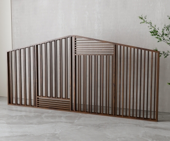 New Chinese Style Wooden Screen Partition-ID:501710891