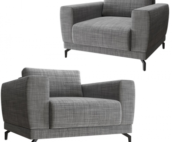 Modern Single Sofa-ID:299175982