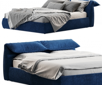 Modern Double Bed-ID:588483108