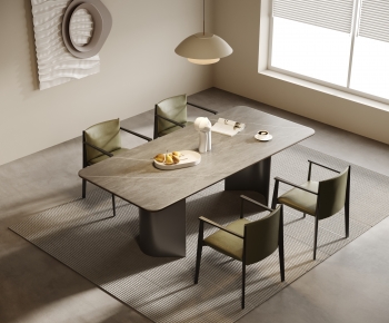 Modern Dining Table And Chairs-ID:299401043