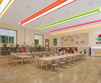 Nordic Style Kindergarten Classrooms-ID:585324053