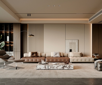 Modern A Living Room-ID:381675968