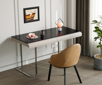 Modern Computer Desk And Chair-ID:948290879