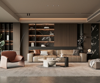 Modern A Living Room-ID:746694092