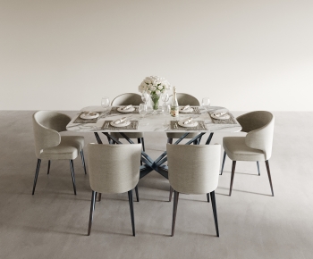 Modern Dining Table And Chairs-ID:443821916