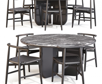 Modern Dining Table And Chairs-ID:440578943