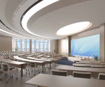 Modern Office Lecture Hall-ID:668842081