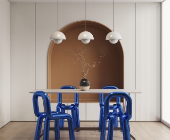 Modern Dining Table And Chairs-ID:287055974