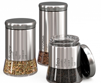 Modern Seasoning Jar-ID:255343914