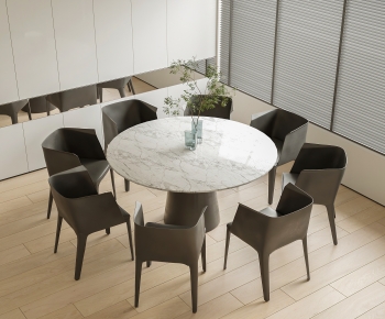 Modern Dining Table And Chairs-ID:354401117