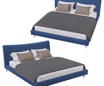 Modern Double Bed-ID:954760075