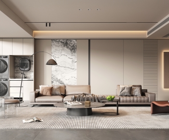 Modern A Living Room-ID:207700012