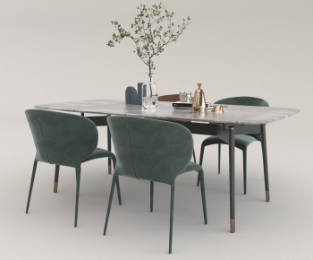 Modern Dining Table And Chairs-ID:417887938