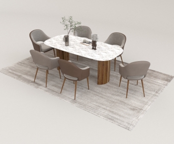 Modern Dining Table And Chairs-ID:980271104