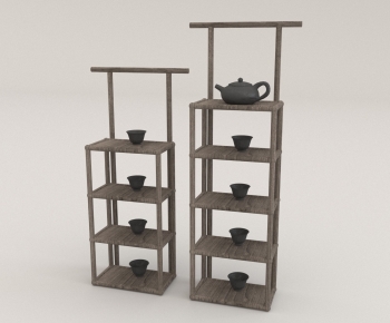 Wabi-sabi Style Shelving-ID:651179084