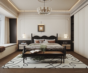 French Style Bedroom-ID:562675958