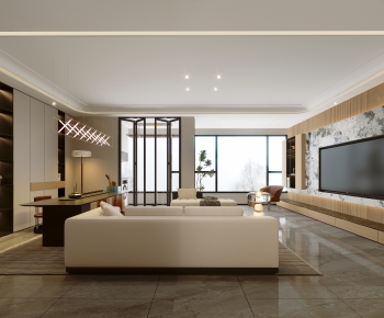 Modern A Living Room-ID:498178013