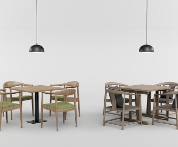 Modern Dining Table And Chairs-ID:457046997