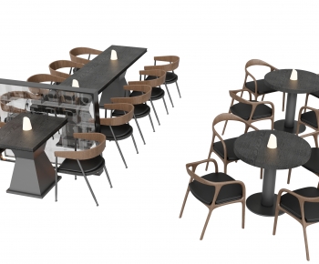 Modern Dining Table And Chairs-ID:429331062