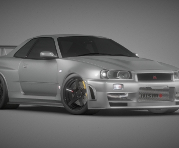现代日产天际线R34 Z-Tune汽车-ID:795588023