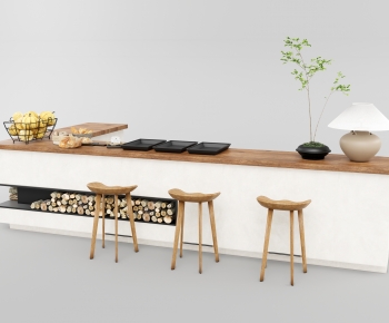 Nordic Style Counter Bar-ID:410181052