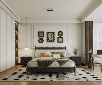 French Style Bedroom-ID:100998925