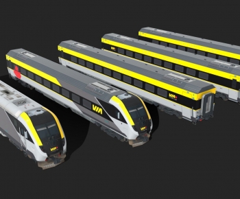 Modern Rail Car-ID:875412943