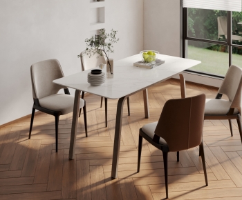 Modern Dining Table And Chairs-ID:139825115