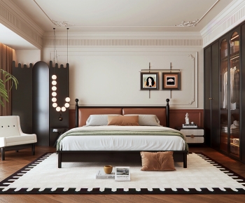 French Style Bedroom-ID:671462069