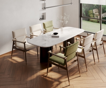 Modern Dining Table And Chairs-ID:919460064