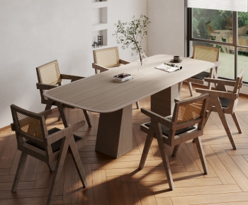 Modern Dining Table And Chairs-ID:475188021