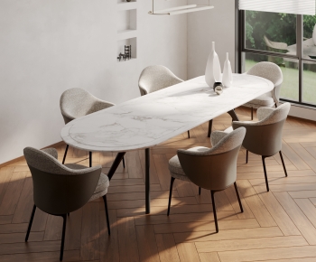 Modern Dining Table And Chairs-ID:470185043