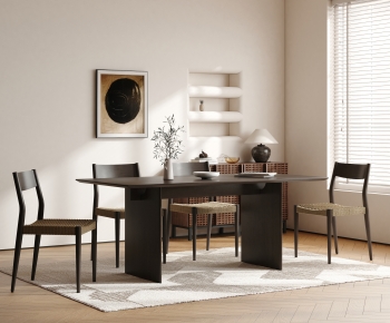 Modern Dining Table And Chairs-ID:707772977