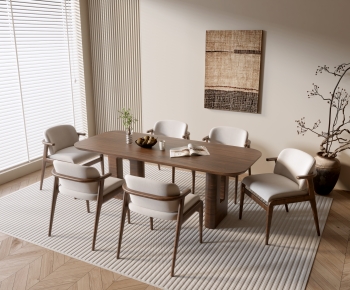 Modern Dining Table And Chairs-ID:180339862