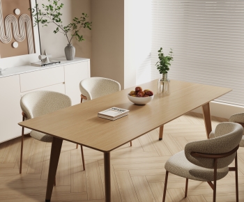 Modern Dining Table And Chairs-ID:663474083