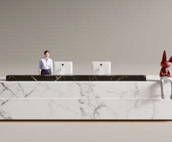 Modern Reception Desk-ID:527439127