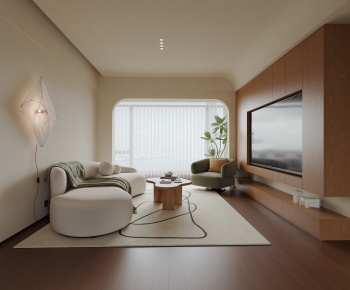 Modern A Living Room-ID:414691939