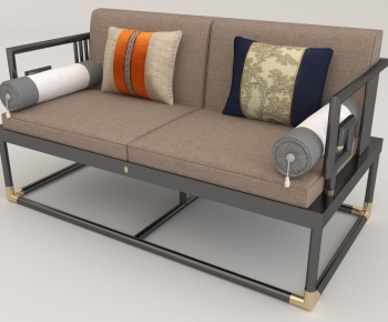 New Chinese Style A Sofa For Two-ID:576989794