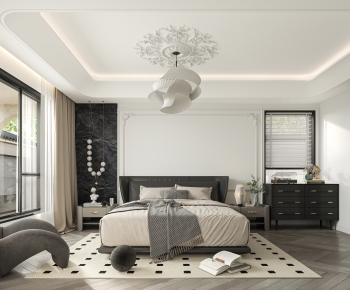 French Style Bedroom-ID:258936887